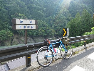十津川村サイクリング・パナソニックランドナー